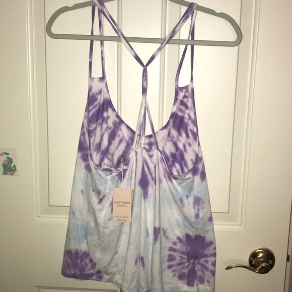 Southern spirit tie dye maybe next year tank L NWT - Picture 4 of 5